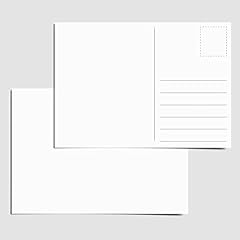 Pack plain postcards for sale  Delivered anywhere in UK