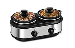 Dual slow cooker for sale  Delivered anywhere in USA 