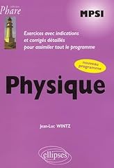 Physique mpsi exercices d'occasion  Livré partout en France
