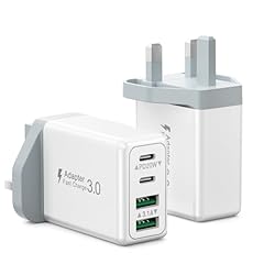 Pack usb plug for sale  Delivered anywhere in UK