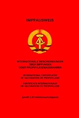 Impfausweis ddr impfpass gebraucht kaufen  Wird an jeden Ort in Deutschland