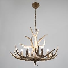 Light antlers chandelier for sale  Delivered anywhere in USA 