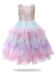 Rainbow dress girls for sale  Delivered anywhere in USA 