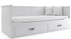 Funktionsbett Tagesbett Hermes 200x80cm WEIß + Matratzen gebraucht kaufen  Wird an jeden Ort in Deutschland
