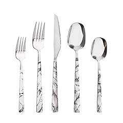 Marble silverware set for sale  Delivered anywhere in USA 