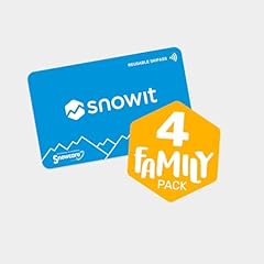 Snowitcard family pack usato  Spedito ovunque in Italia 