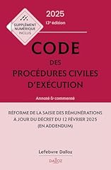 Code procédures civiles d'occasion  Livré partout en France