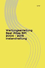 Wartungsanleitung seat altea for sale  Delivered anywhere in UK