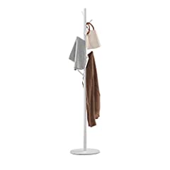 Wooden Coat Rack Hat Stand 8 Hooks Clothes Scarves for sale  Delivered anywhere in UK