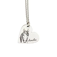 Personalised horse necklace for sale  Delivered anywhere in UK