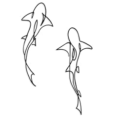 Metal fish wall for sale  Delivered anywhere in USA 