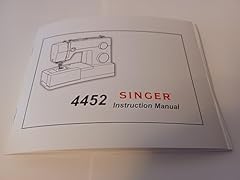 Singer 4452 manual for sale  Delivered anywhere in USA 