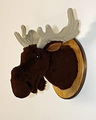 Plush moose head for sale  Delivered anywhere in USA 