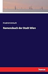 Namensbuch stadt wien gebraucht kaufen  Wird an jeden Ort in Deutschland