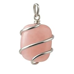 Ciondolo quarzo rosa usato  Spedito ovunque in Italia 