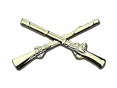 Crossed rifles gold for sale  Delivered anywhere in USA 