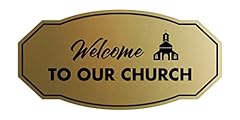 Victorian welcome church for sale  Delivered anywhere in USA 