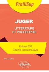 Juger littérature philosophie d'occasion  Livré partout en France