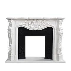 Villa marble fireplace for sale  Delivered anywhere in USA 