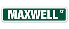 Maxwell street sign for sale  Delivered anywhere in USA 