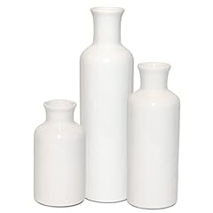 Farmhouse white vases for sale  Delivered anywhere in USA 