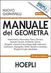 Manuale del geometra. usato  Spedito ovunque in Italia 