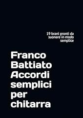 Franco battiato accordi usato  Spedito ovunque in Italia 