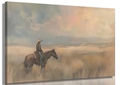 Western cowboy canvas for sale  Delivered anywhere in USA 