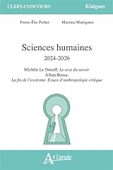 Sciences humaines 2024 d'occasion  Livré partout en France