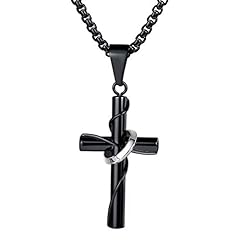 Faithheart collana croce usato  Spedito ovunque in Italia 