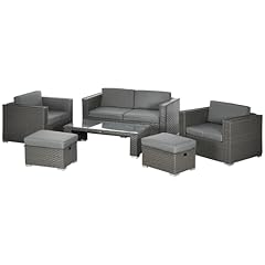 Outsunny pieces rattan for sale  Delivered anywhere in UK