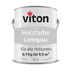 Viton holzfarbe grau gebraucht kaufen  Wird an jeden Ort in Deutschland