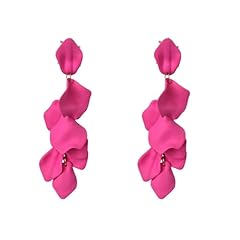 Boucles oreilles pétale d'occasion  Livré partout en France