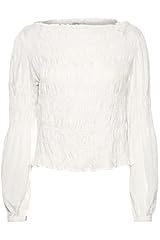 Cream women blouse for sale  Delivered anywhere in UK