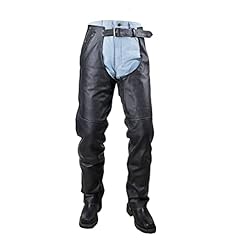 Motorcycle leather chaps for sale  Delivered anywhere in USA 
