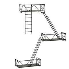 Bamberg fire escape for sale  Delivered anywhere in UK