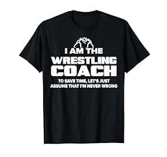 Wrestling coach shirt for sale  Delivered anywhere in USA 