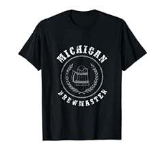 Michigan brewmaster shirt for sale  Delivered anywhere in USA 