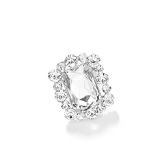 Rectangle rhinestone statement for sale  Delivered anywhere in UK