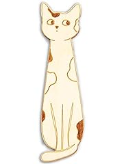 Wooden bookmark cat for sale  Delivered anywhere in USA 