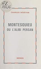 Montesquieu alibi persan d'occasion  Livré partout en France