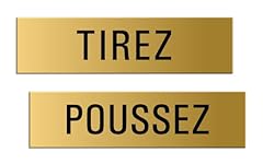 Plaques porte tirez d'occasion  Livré partout en France