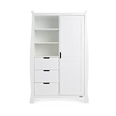 Stamford Sleigh Double Wardrobe - White for sale  Delivered anywhere in UK