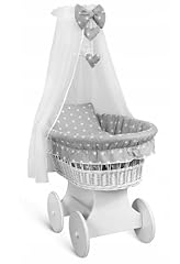 Wicker baby moses for sale  Delivered anywhere in UK