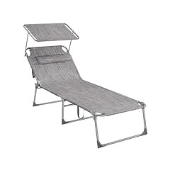 Songmics sun lounger for sale  Delivered anywhere in UK