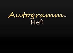 Autogramm heft erinnerungsbuch gebraucht kaufen  Wird an jeden Ort in Deutschland