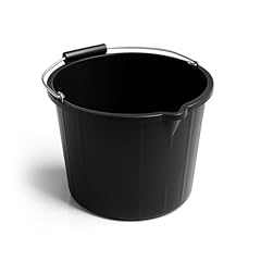 Black builders bucket for sale  Delivered anywhere in UK