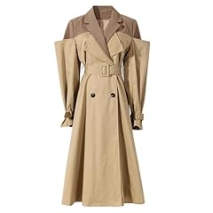 Trench elegante colorblock usato  Spedito ovunque in Italia 