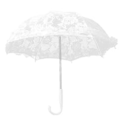 Lace umbrella white for sale  Delivered anywhere in UK