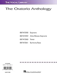 Oratorio anthology vocal for sale  Delivered anywhere in USA 